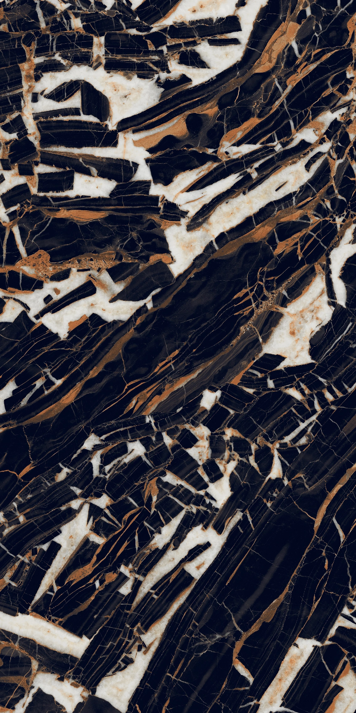 Glossy tiles with gold crystals GOLDEN COSMOS, 60x120 cm, TS